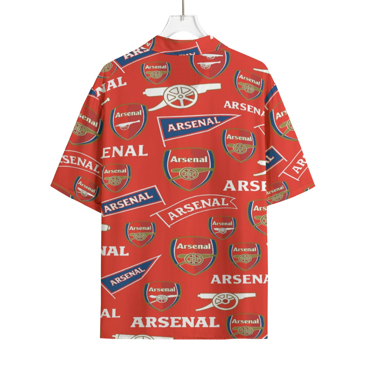 Arsenal FC  Men's Hawaiian Rayon Shirt | 115GSM Rayon streetwear fashion product image 2