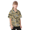 Central Florida - Knights Kid's Hawaiian Vacation Shirt White varsity game day apparel
