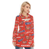 Arsenal Football Club Women's Long Shirt |115GSM Cotton poplin
