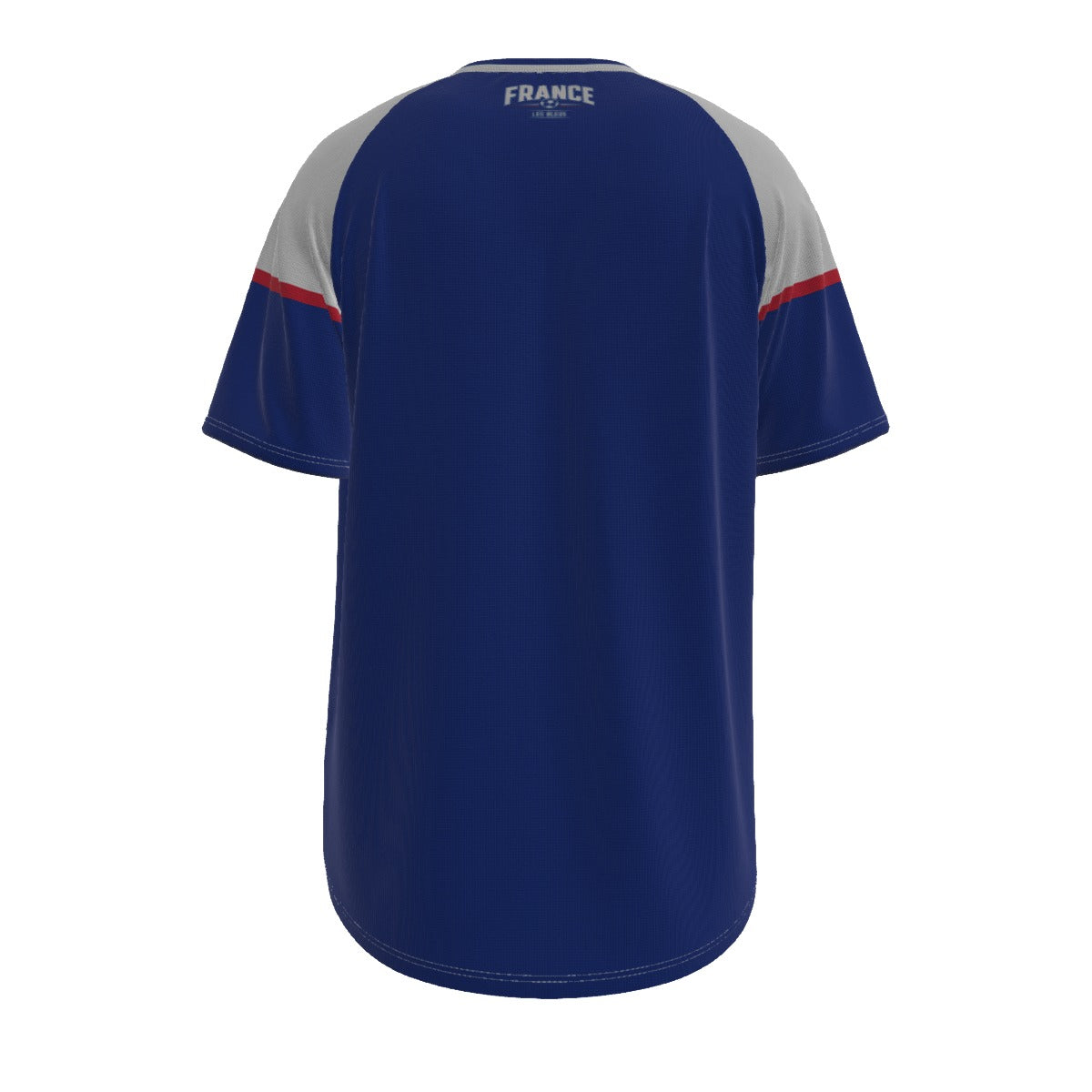 France Les Bleus Football T-Shirt – Blue Retro Soccer Tee for Game Day and Streetwear Style streetwear fashion product image 3