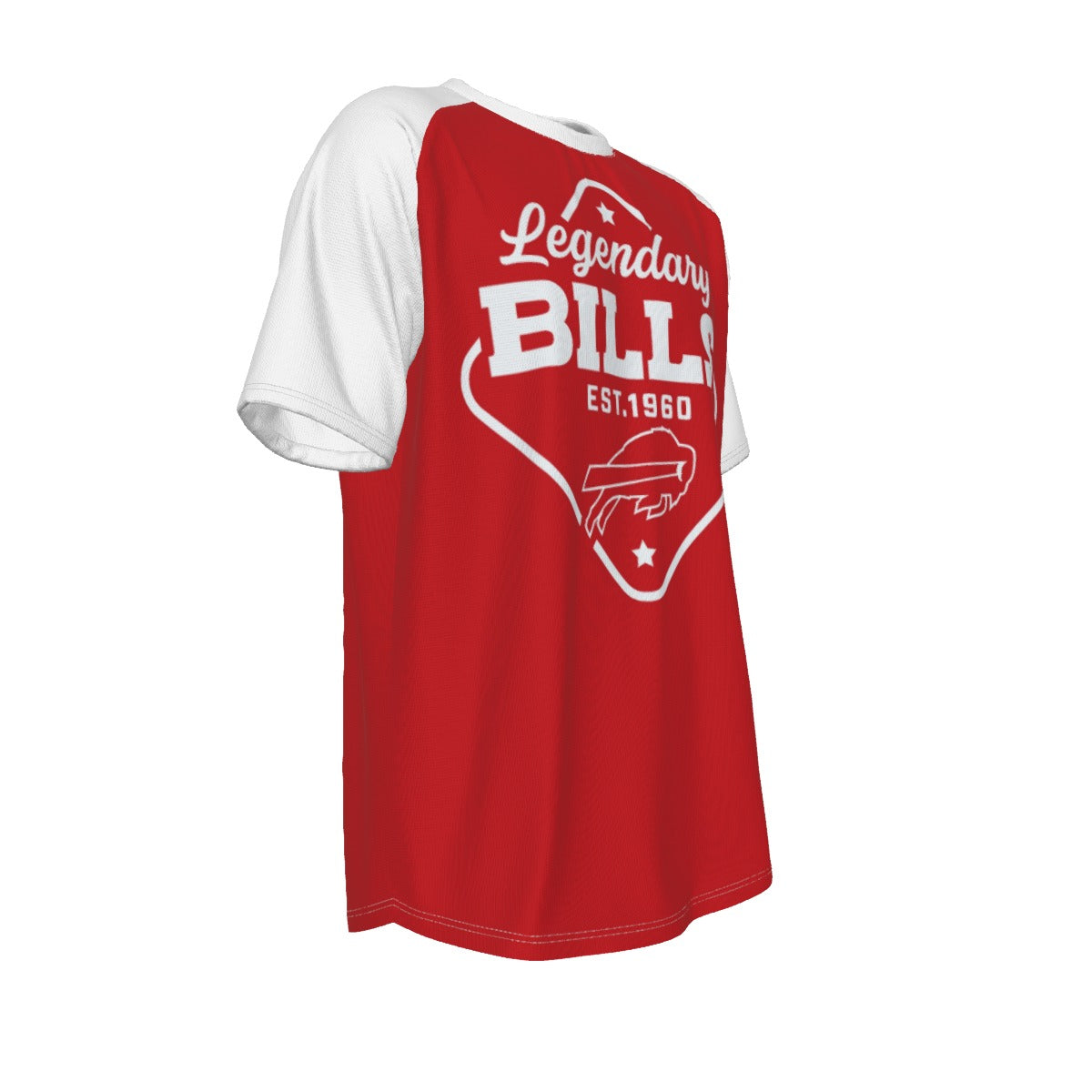 White Smoke Legendary Bills Buffalo football Short Sleeve T-shirt