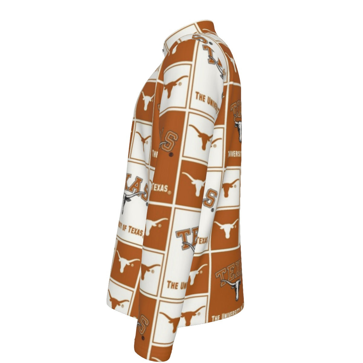 White Smoke Texas at Austin - Longhorns Half Zip Pullover