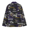 Baltimore Football Blazer Black Purple Game Day Jacket