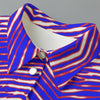 Dark Gray Buffalo football Women's Cropped Jacket | 245GSM Cotton – Red Blue White Zebra Game Day Style