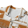 Texas Longhorns Women's Hawaii Shirt | 120GSM White varsity sports apparel