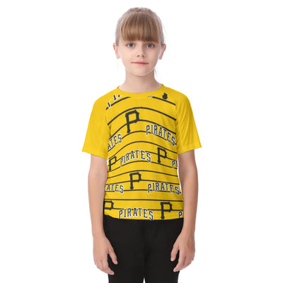 Pittsburgh Pirates Kid's Raglan Sleeve T-shirt pittsburgh pirates baseball fan apparel game day outfit