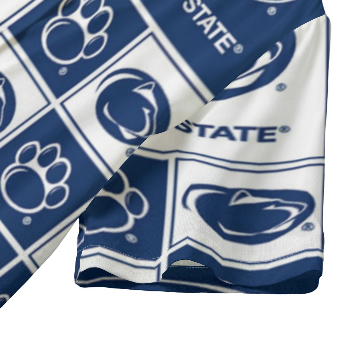 Penn State Nittany Lions Women's Hawaii Shirt | 120GSM White varsity sports apparel