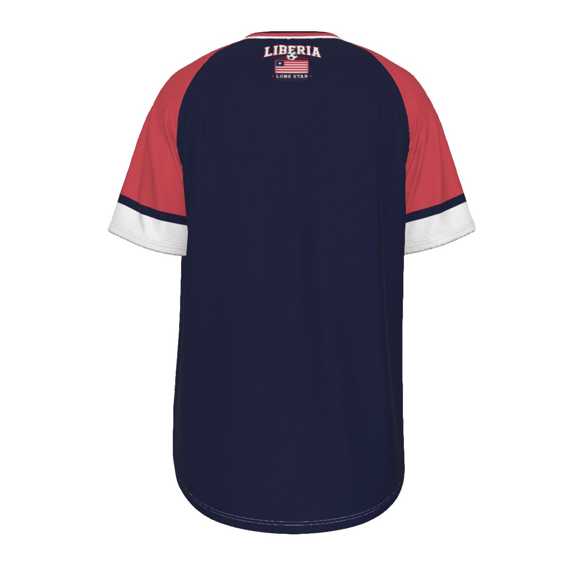 Liberia national Football Team Short Sleeve T-shirt streetwear fashion product image 3