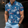 Los Angeles Dodgers Men's Polo Shirt los angeles dodgers baseball fan apparel game day outfit