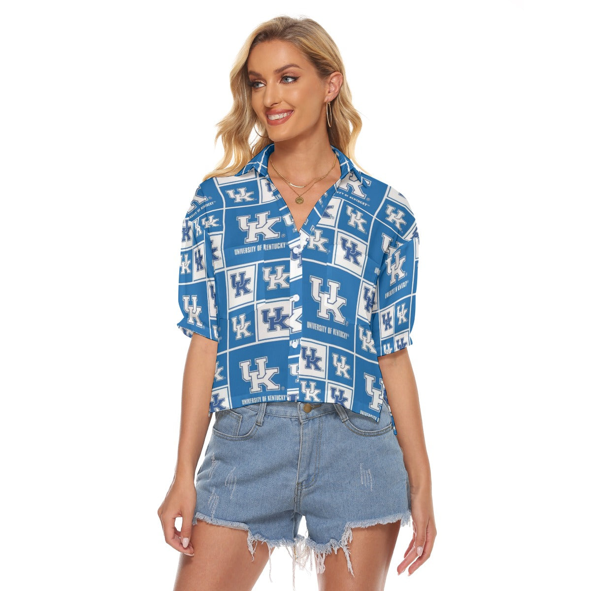 Kentucky Wildcats Women's V-neck Shirts varsity sportswear product image 1.0