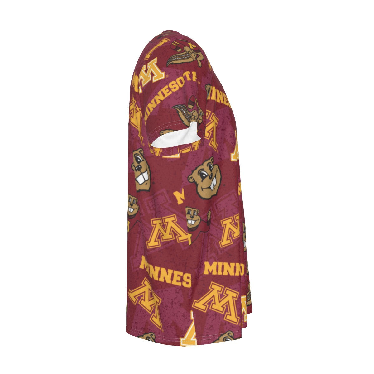 Minnesota Golden Gophers Short Sleeve T-Shirt White varsity sports apparel
