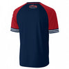 Cleveland Baseball Tee Navy Red Retro Shirt Casual Game Day T Shirt