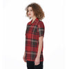 women tailgate plaid streetwear shirt