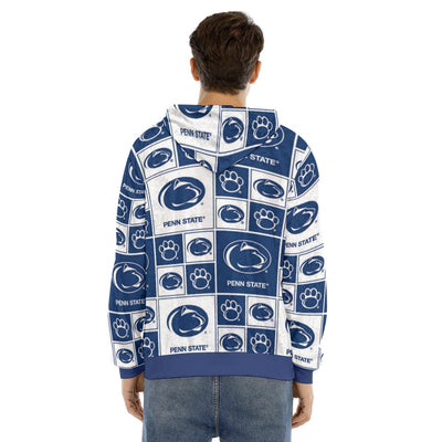 Penn State - Nittany Lions Men's Pullover Hoodie | Velvet White varsity sports apparel