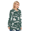 Michigan State Spartans Women's Long Shirt - Big Ten football apparel varsity sportswear product image 2.0