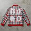Ohio Plaid Jacket – Trendy Red Black Streetwear Game Day Fashion for Women