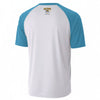 White Smoke San Diego 619 Daygo T-Shirt – White Light Blue Yellow Coastal Streetwear