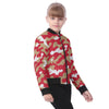 White Smoke San Francisco Football Camo Kid's Bomber Jacket