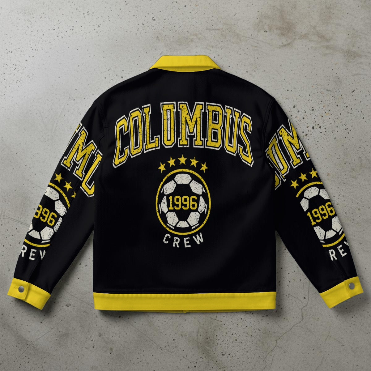 Columbus Crew Collared Jacket – breathable comfort wear, fan gear, image 1.0