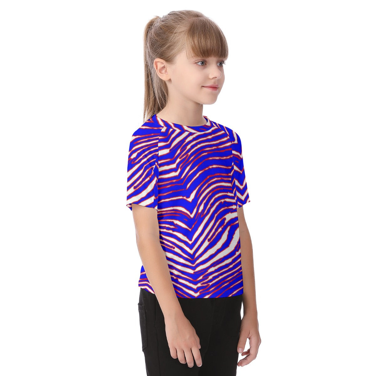 Buffalo football Print Kid's Raglan Sleeve T-shirt