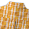 Tennessee Volunteers Orange White Plaid Womens Shirt 125Gsm Cotton 2 orange white plaid women fashion apparel