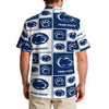 Penn State Nittany Lions Men's Hawaiian Shirt|150GSM White varsity sports apparel