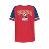 Serbia Soccer Fan T-Shirt – Vintage Serbia Football Shirt Serbian National Team Style | Retro Serbia Soccer Tee – sportswear style, casual fan outfit, image 1.0