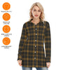 kansas jayhawks tartan plaid women shirt women tartan plaid game day fashion