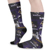 Baltimore Ravens Long Socks – nfl fan apparel, sportswear style, image 1.0