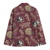 White Smoke Florida State - Seminoles Suit Blazer