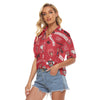 Nebraska Lincoln Cornhuskers Women's V-neck Shirts - Big Ten football apparel varsity sportswear product image 3.0