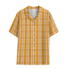 Tennessee Volunteers Orange White Plaid Womens Hawaii Shirt Rayon 2 orange white plaid women fashion apparel