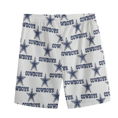 Dallas Cowboys Men's Sports Short | 115GSM Cotton poplin