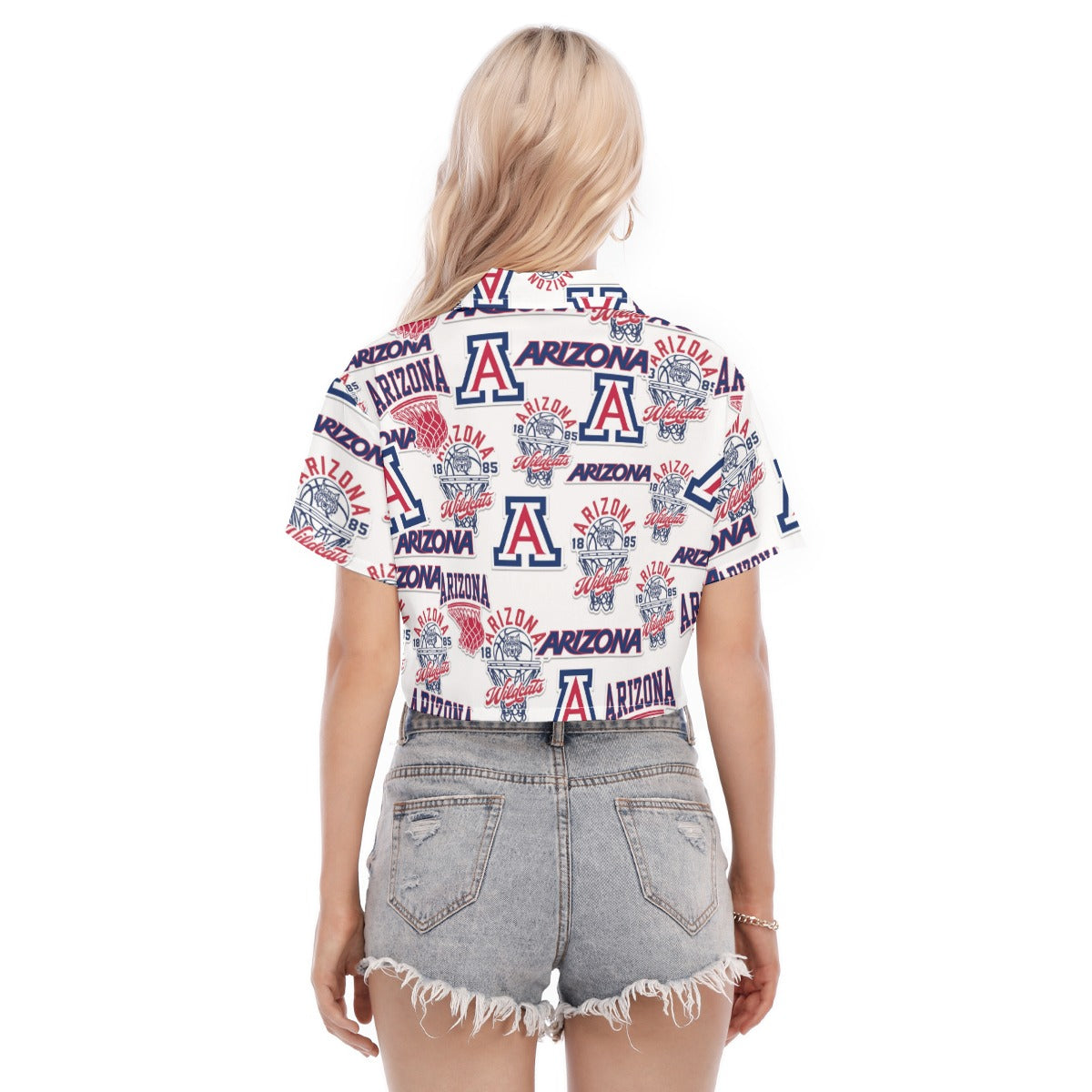 Arizona Wildcats Women's Cropped Shirt