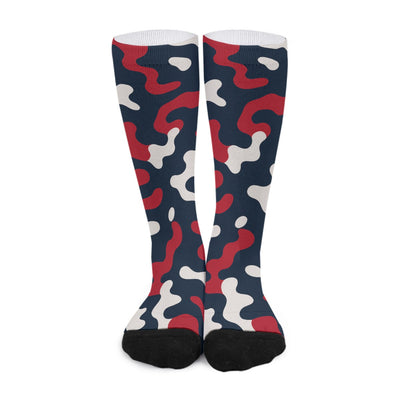White Smoke Houston Texans Camo Long Socks