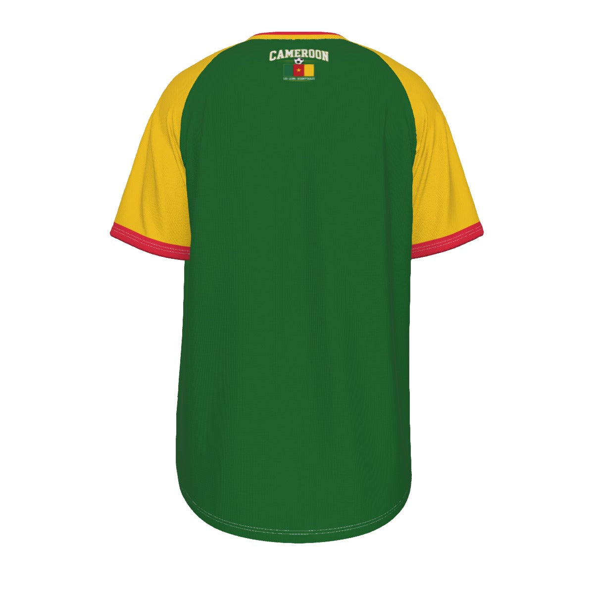 Cameroon National Football Team Short Sleeve T-shirt streetwear fashion product image 3