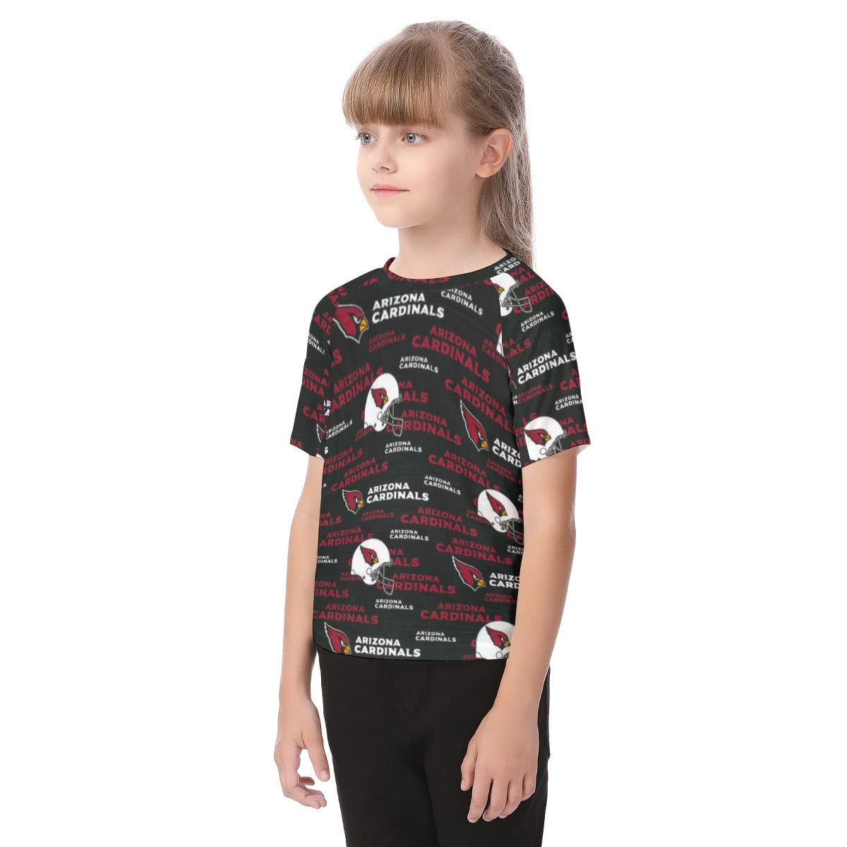 arizona-cardinals-kids-t-shirt red white football outfit fabric close-up