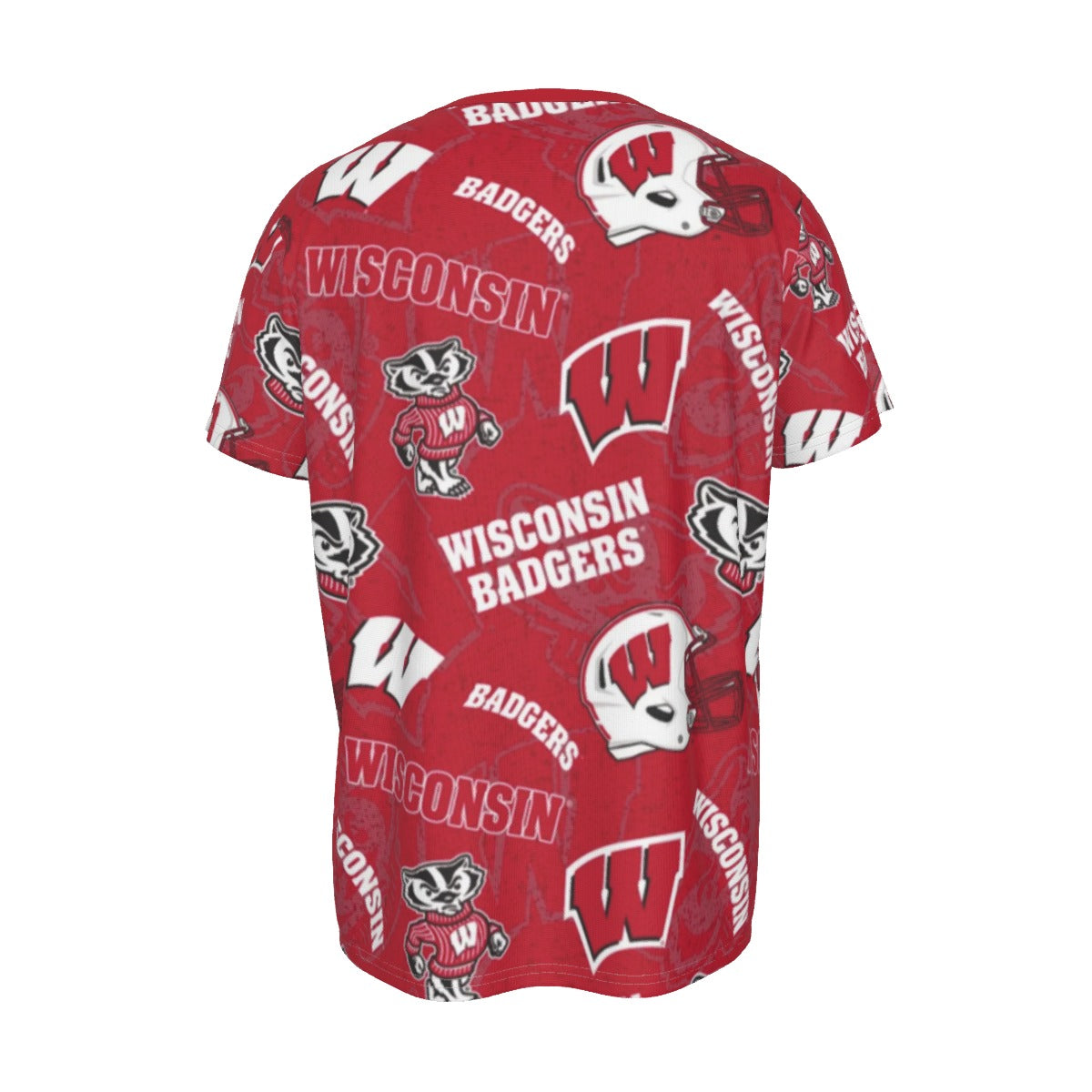 Wisconsin Madison Badgers Short Sleeve T-Shirt - Badgers football tee varsity sportswear product image 2.0