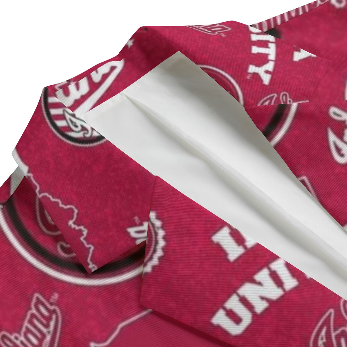 White Smoke Indiana Football Suit Blazer – Premium College Game Day Jacket