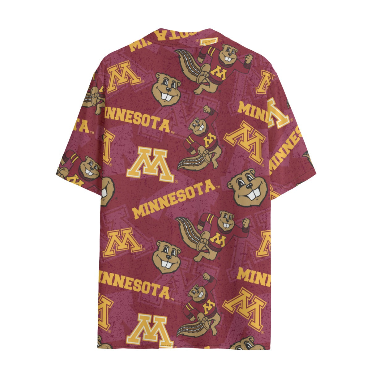 Minnesota Golden Gophers Hawaii Shirt | 120GSM White varsity sports apparel