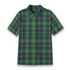 Notre Dame Fighting Irish Green Navy Gold Plaid Womens Shirt 125Gsm Cotton 8 green navy gold plaid women fashion apparel
