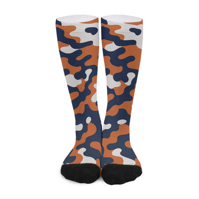 White Smoke Chicago Bears Camo Long Socks