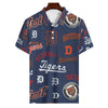 Detroit Tigers Men's Polo Shirt | 180GSM detroit tigers baseball fan apparel game day outfit