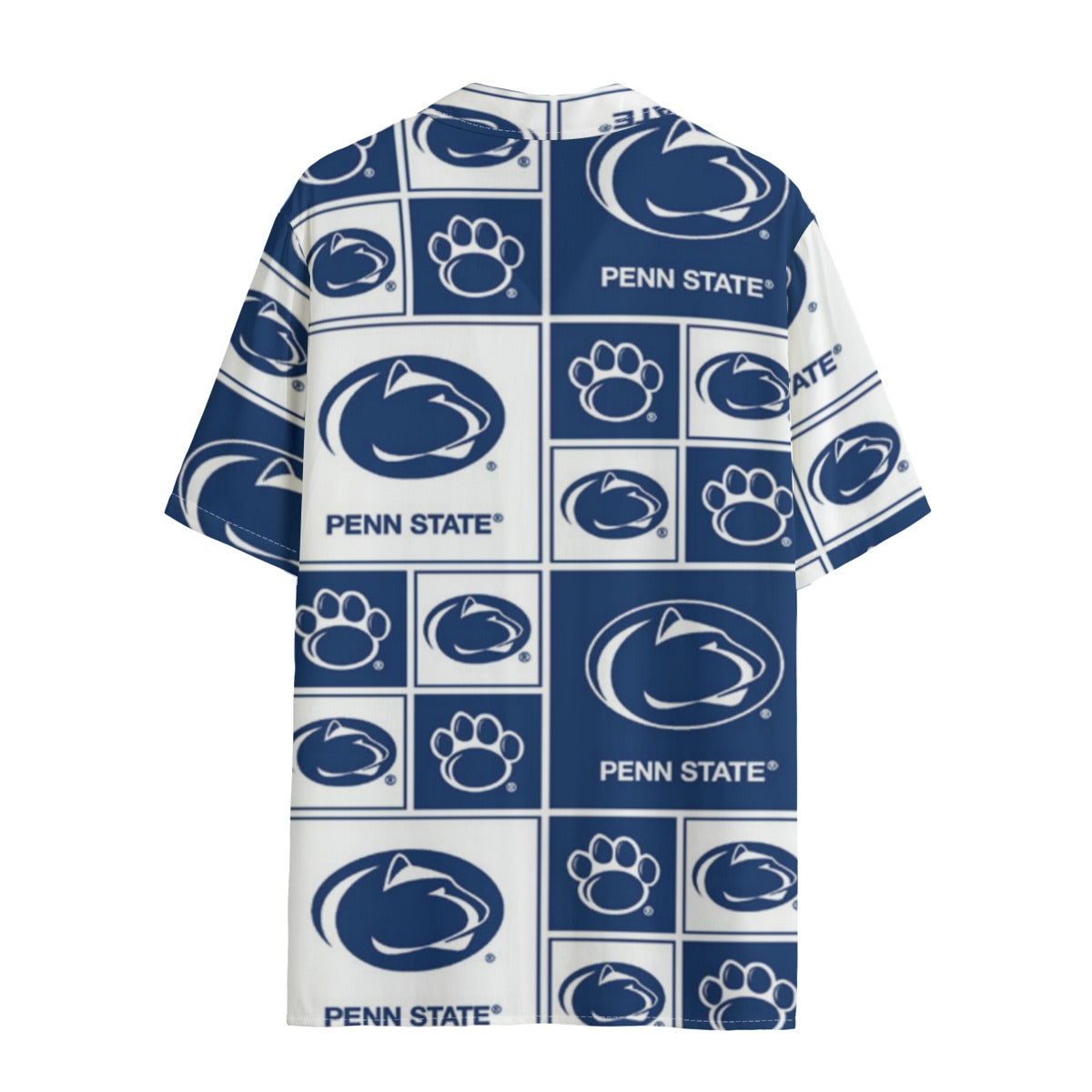 Penn State Nittany Lions Women's Hawaii Shirt | 120GSM White varsity sports apparel