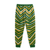 Green Bay Football Yellow Green Zebra Sweatpants With Waistband – Game Day Streetwear – fan gear, fan gear, image 1.0
