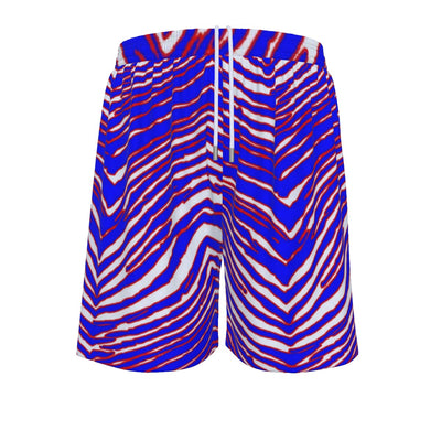 Buffalo Zebra Football Men’s Mesh Shorts – Breathable Game Day Performance – lightweight game day shirt, fan gear, image 1.0