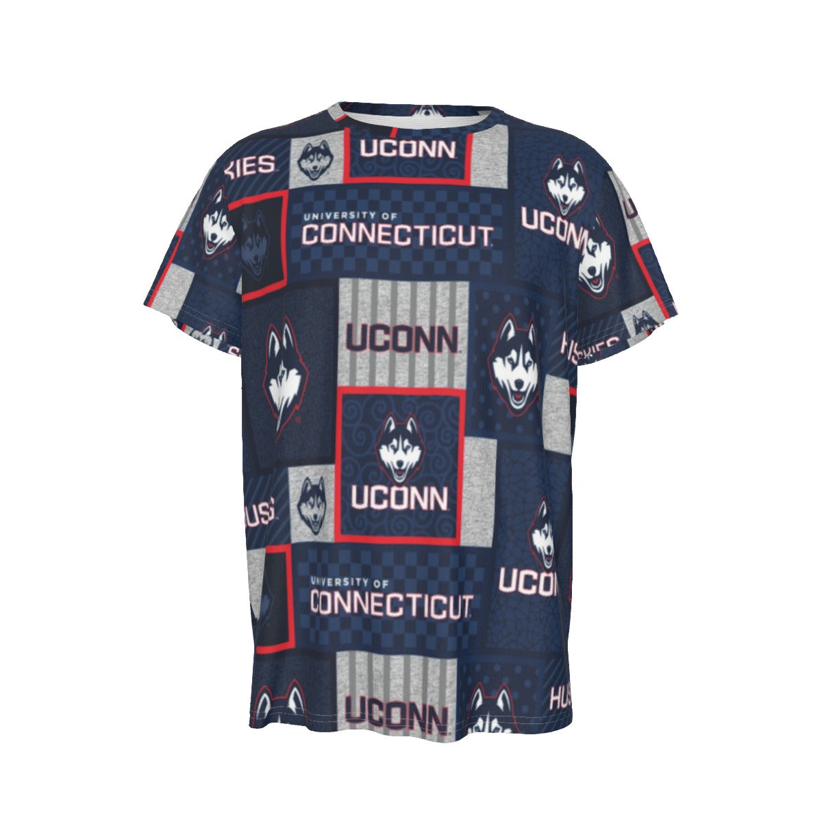 Connecticut Huskies Short Sleeve T-Shirt White game day varsity apparel