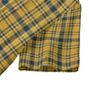 california golden bears tartan plaid oversized button up women shirt women's hawaii shirt | rayon women tartan plaid fashion