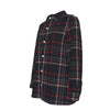 women tartan plaid streetwear shirt
