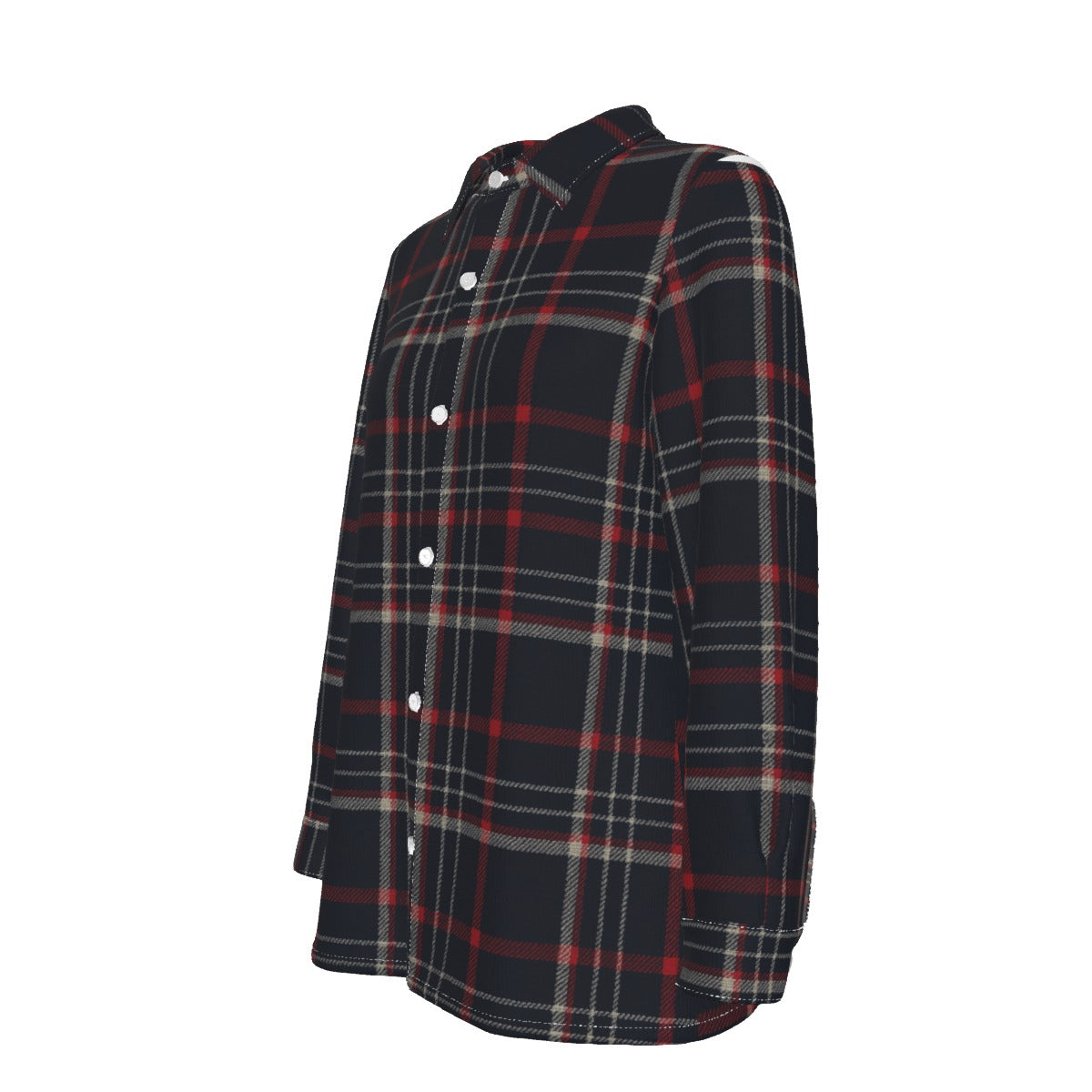 women tartan plaid streetwear shirt